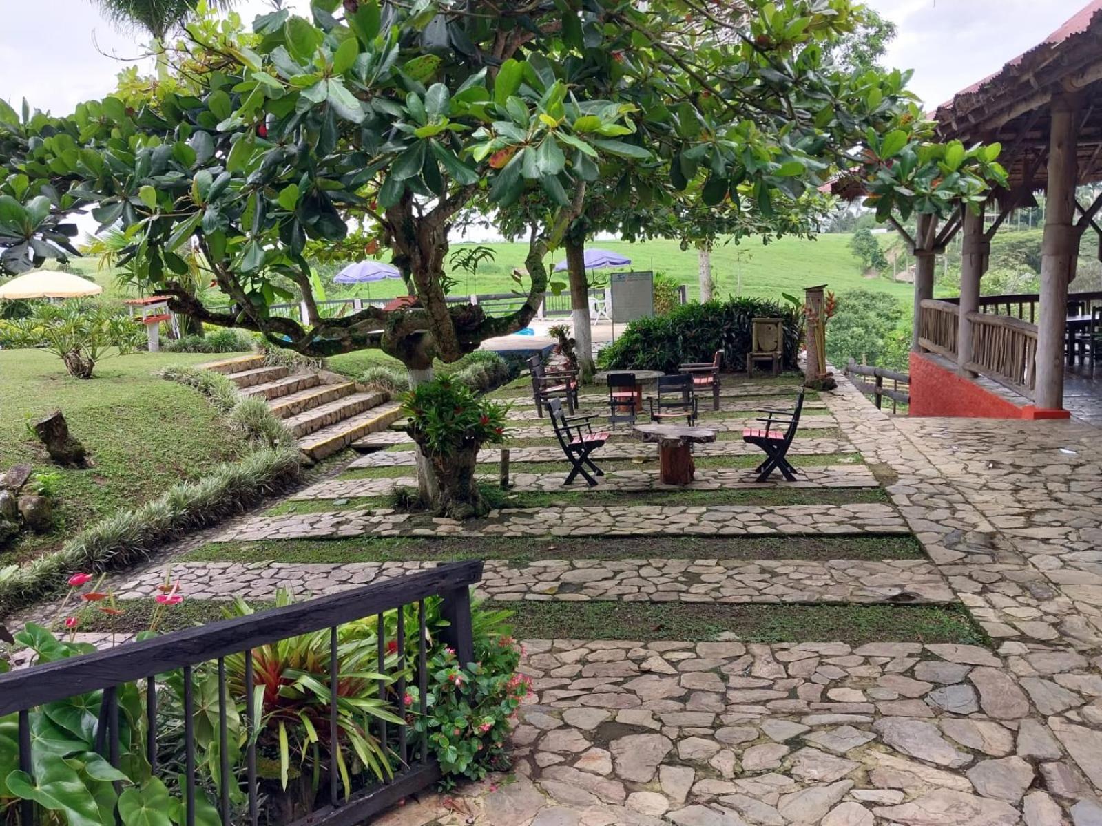 Finca Hotel Palmas Frente A Panaca Quimbaya Exterior foto